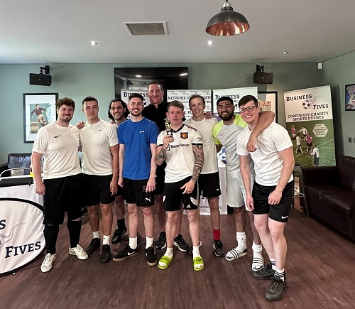Image for Warwickshire accountancy firm win charity football tournament ahead of national final 