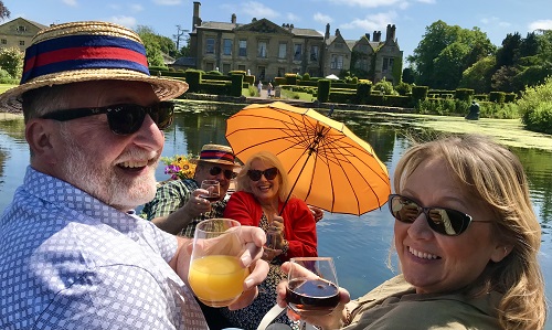Image for 'Breath-taking' punt service back up and running at historic Coombe Abbey Hotel