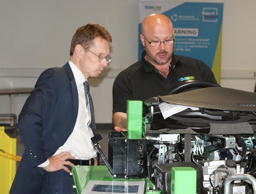 Image for Adult education in the spotlight as West Midlands Mayor visits Coventry College