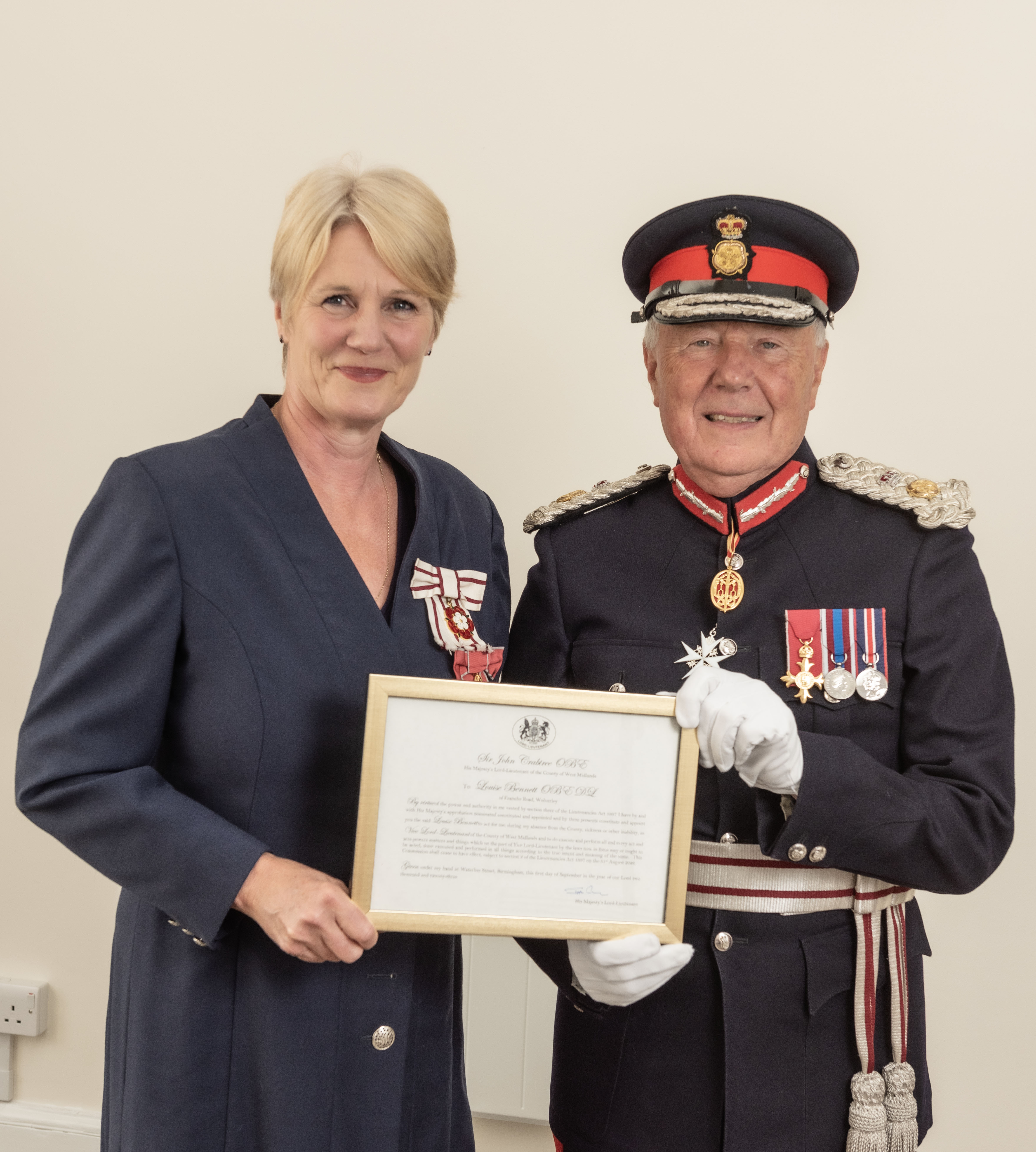 Image for Former Coventry & Warwickshire Chamber Chief Executive Louise Bennett appointed Vice Lord-Lieutenant for the West Midlands