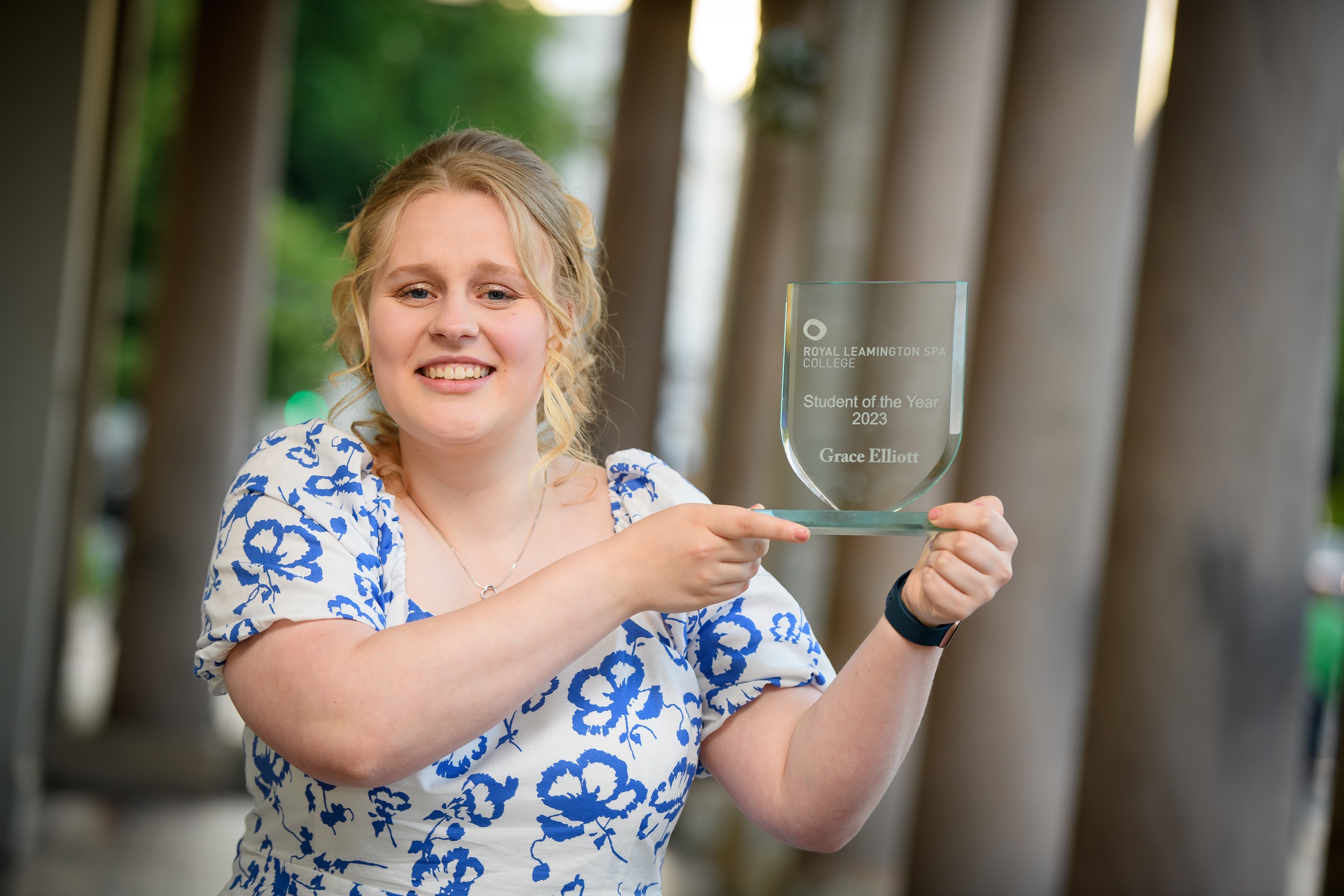 Image for Leamington Early Years student who helped transform college nursery wins top prize