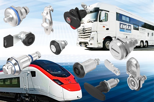 Image for EMKA Quarter turn locks for specialist panel builders 