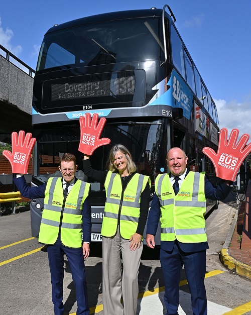 Image for Get on board with Coventry’s all electric buses