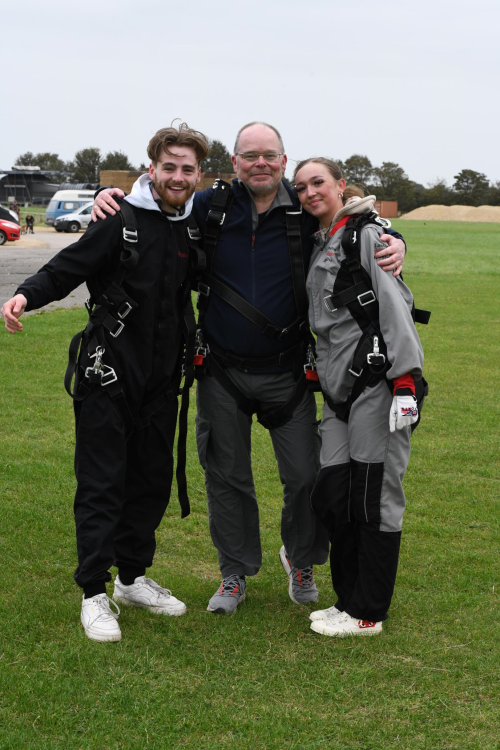 Image for Midlands accountants take to the skies to raise thousands of pounds for Coventry and Warwickshire Mind