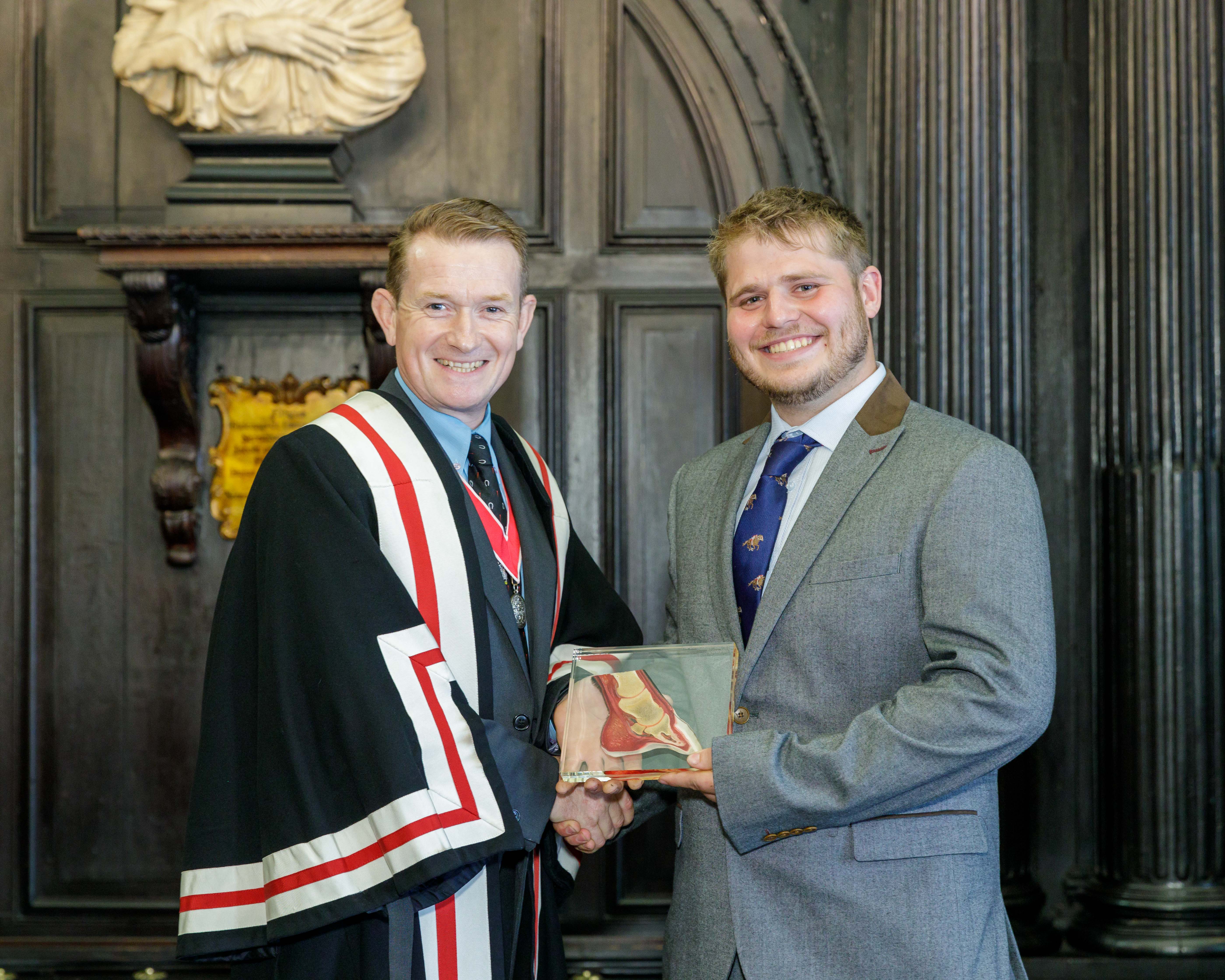 Image for Newly qualified farrier from Moreton Morrell College encourages more young people to consider a career in farriery