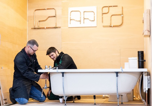 Image for Worcestershire college expand plumbing provision with new training premises 