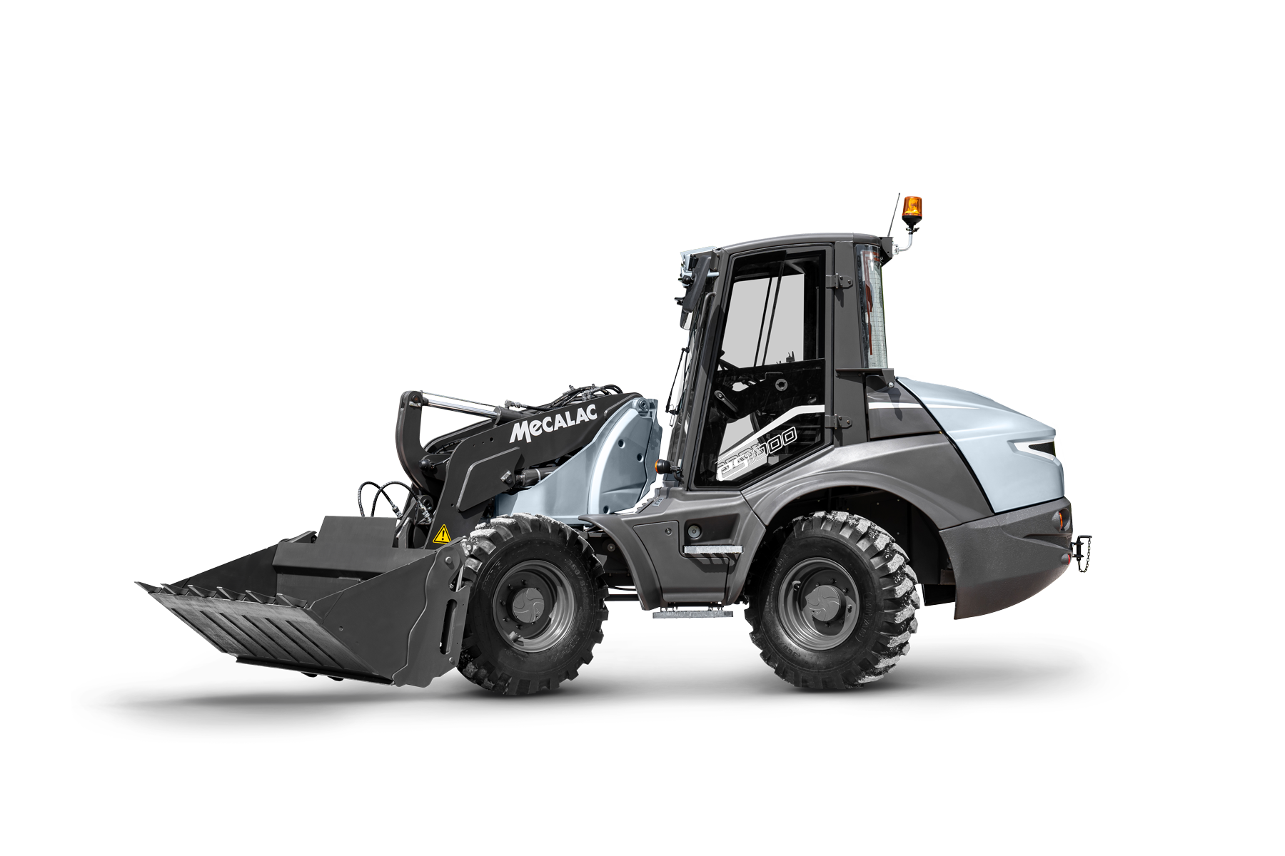 Image for Mecalac expands 100% electric range with the launch of its new eS1000 Swing Loader