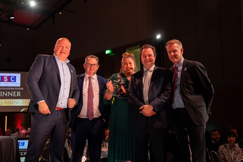 Image for Leamington business centre and self-storage company presented with prestigious European industry award