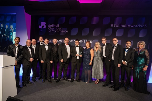 Image for Prime Doubles up at Glittering Solihull Chamber Awards Night 