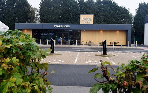 Image for Midlands developer completes work to create new Starbucks drive-thru in Birmingham