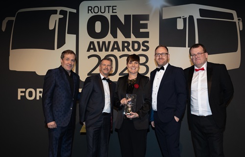 Image for National Express West Midlands bus simulator scoops national award