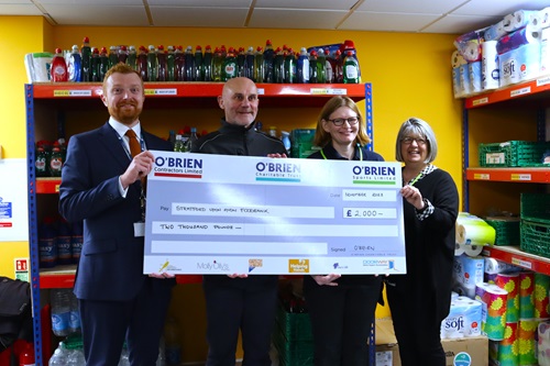 Image for College supports local food bank 