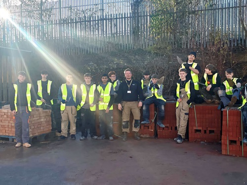 Image for Brickmaker supports Rugby College students to lay foundations of their future
