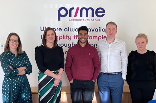 Image for West Midlands accountancy firm Prime Accountants Group kicks off 2024 with five promotions