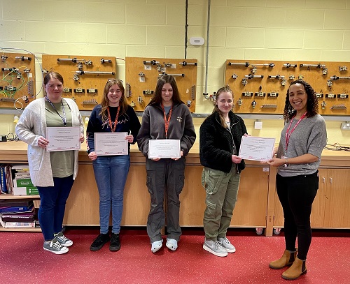 Image for Engineering students in Rugby receive grant funding boost from women's charity