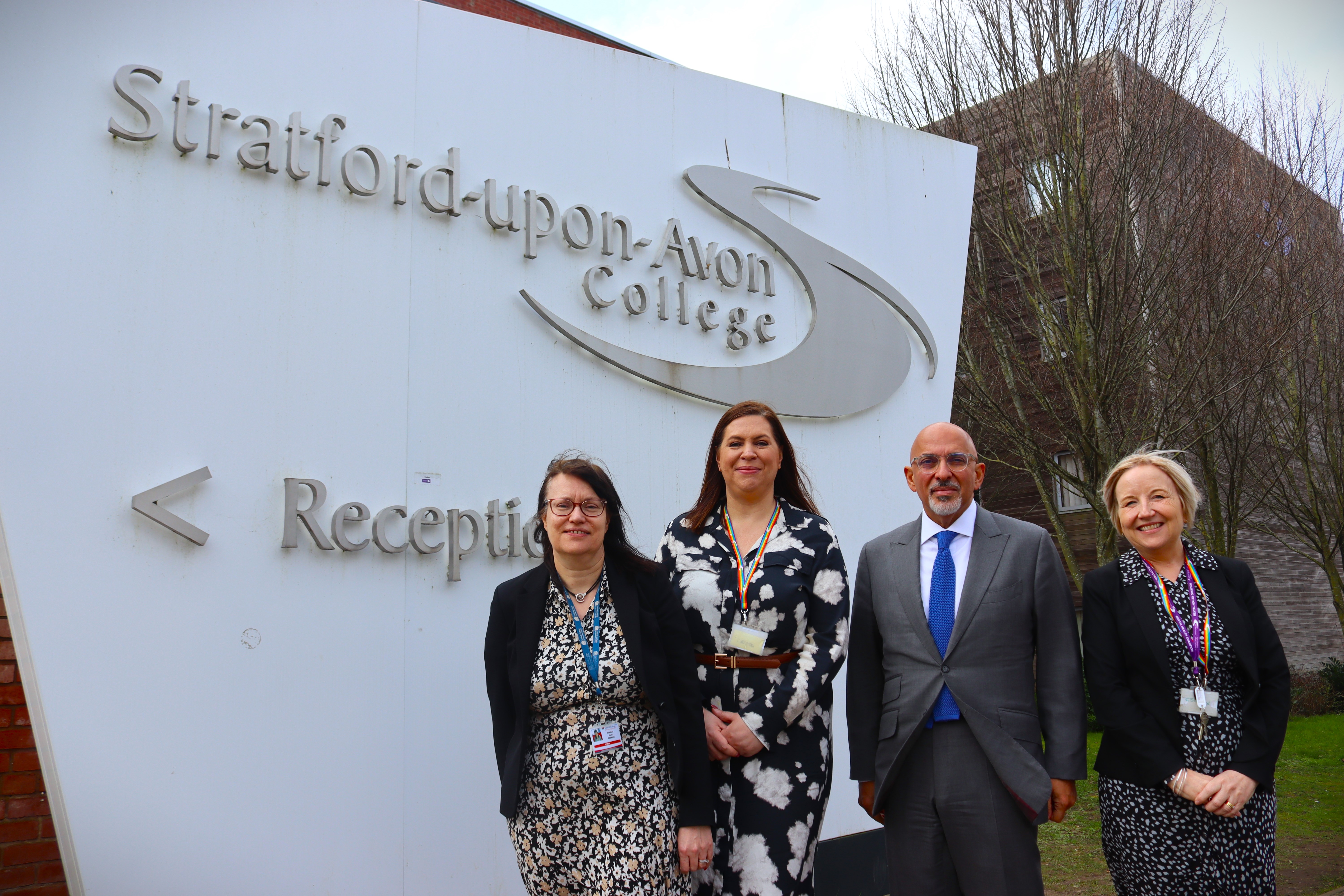 Image for College showcases redevelopment to MP Nadhim Zahawi