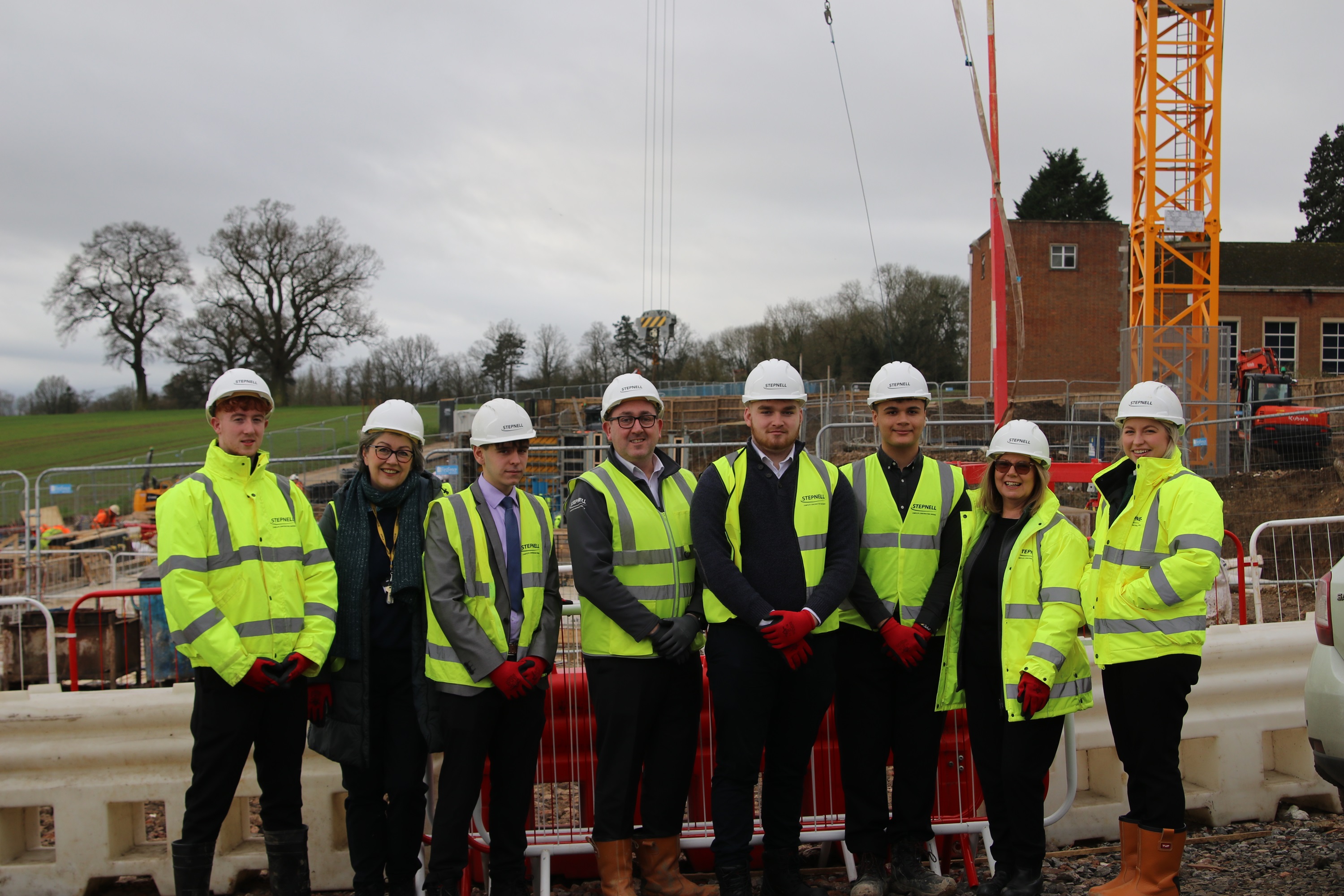 Image for A major regional construction contractor is providing vital experience for students at a local college.