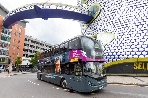 Image for National Express West Midlands passengers can now purchase bus tickets on the Uber app