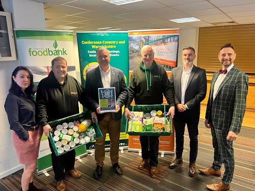 Image for Coventry and Warwickshire events sector to support local foodbanks with new charitable initiative 