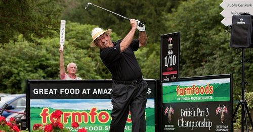 Image for Watch Celebrities tee off at Farmfoods British Par 3 Championship