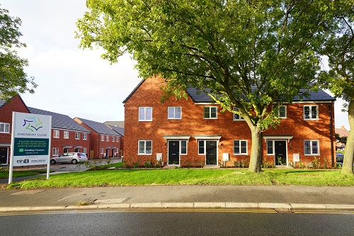 Image for Coventry housebuilder celebrates sale of all homes at Leamington Spa development