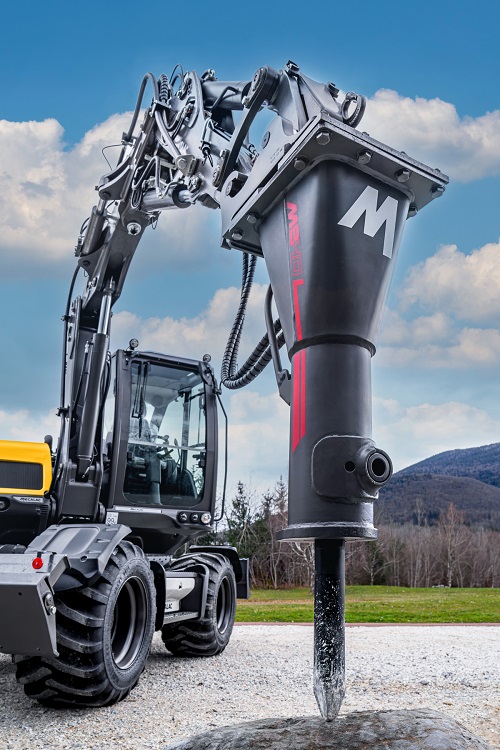 Image for Mecalac launches its range of hammers, revolutionising efficiency on working sites
