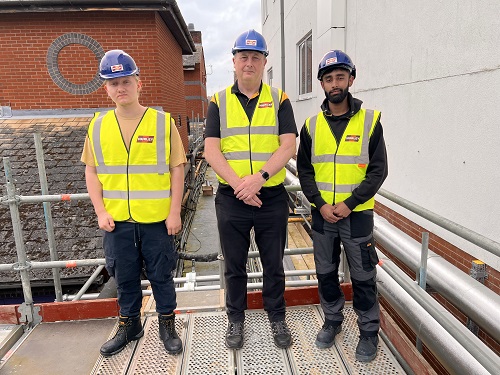 Image for Students support decarbonisation project at Warwick Hospital