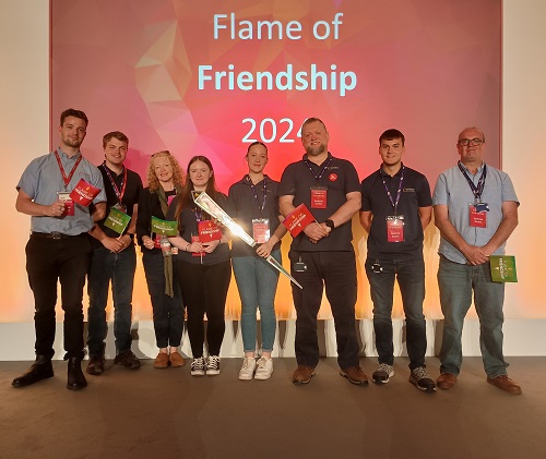 Image for Rugby College students starring role in Olympic-style torch relay