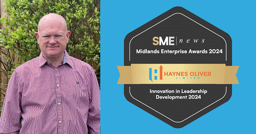 Image for Haynes Oliver wins ‘Innovation in Leadership Development’ award
